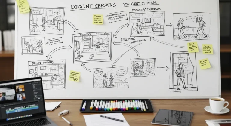 Como Criar Storyboards Eficientes para Produção de Vídeos?