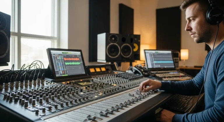 Melhores Práticas para Mixagem de áudio em Produções Comerciais.