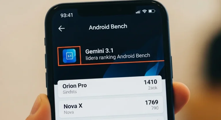 Android google responde: Gemini 3.1 lidera ranking Android Bench Android Google Responde Gemini 3 1 Lidera Ranking Android Bench